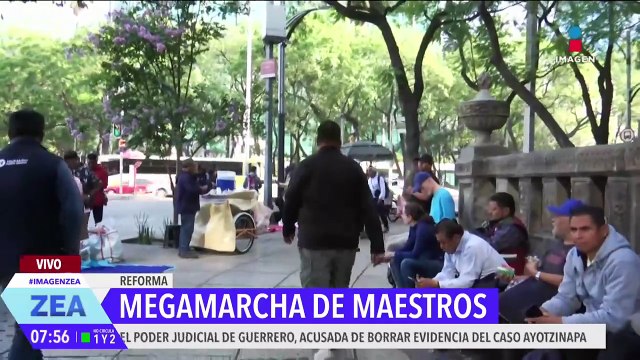 Maestros marchan hoy en la CDMX; piden mejores salarios