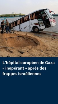 Des frappes israéliennes, à proximité d'un hôpital à Gaza, font au moins 29 morts