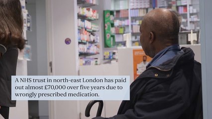 North-east London NHS trust pays nearly £70k over prescription mistakes