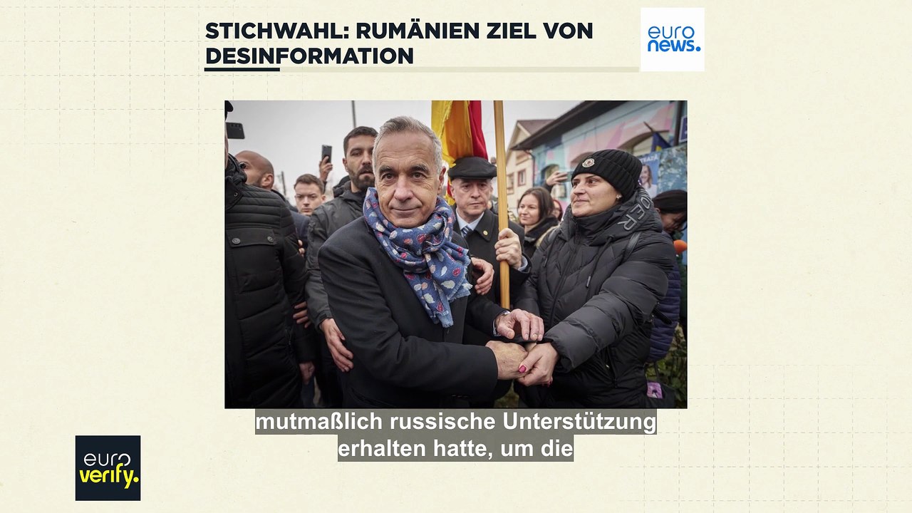 Vor der Stichwahl: Rumänien kämpft mit Desinformation