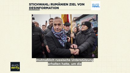 Vor der Stichwahl: Rumänien kämpft mit Desinformation