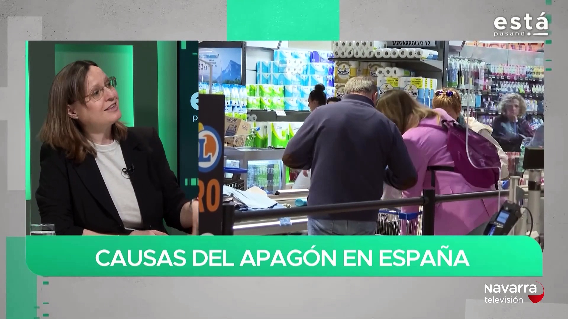 Está Pasando 16/05/2025 Causas del apagón eléctrico y 'Palestina, la tierra estrecha'