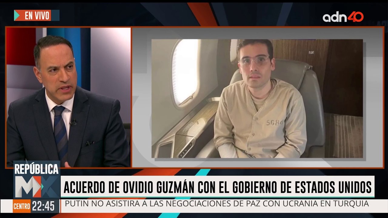 Acuerdo de Ovidio Guzmán con el gobierno de Estados Unidos I República Mx