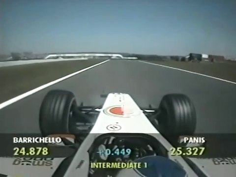F1 – Olivier Panis (BAR Honda V10) Onboard – France 2002 (02)