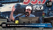 Jones & Keefe: Keefe breaks down the Patriots' schedule in 60 seconds