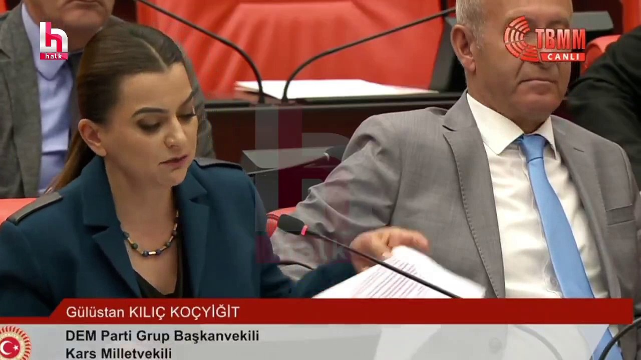 TBMM'de Kürtçe konuşunca mikrofonu kapatılan DE...