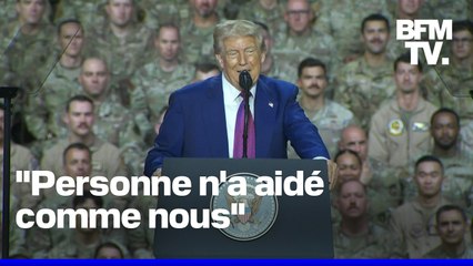 "Personne n'a aidé comme nous": Donald Trump estime avoir fait "un peu plus que la France" pour gagner la Seconde Guerre mondiale