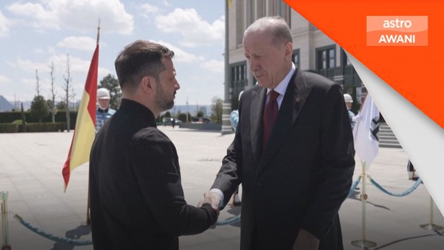 Zelenskyy bertemu Erdogan bagi rundingan damai Rusia-Ukraine