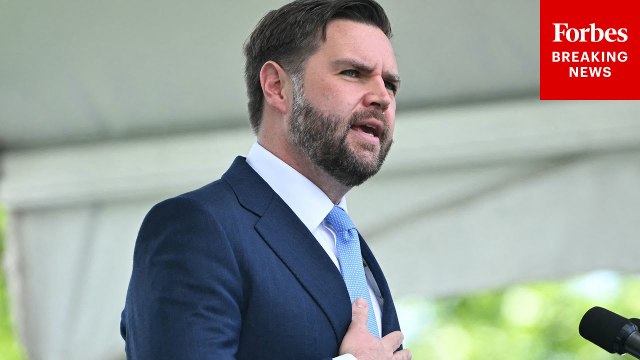 JD Vance Honors Fallen Police Officers At National Peace Officers' Memorial Service