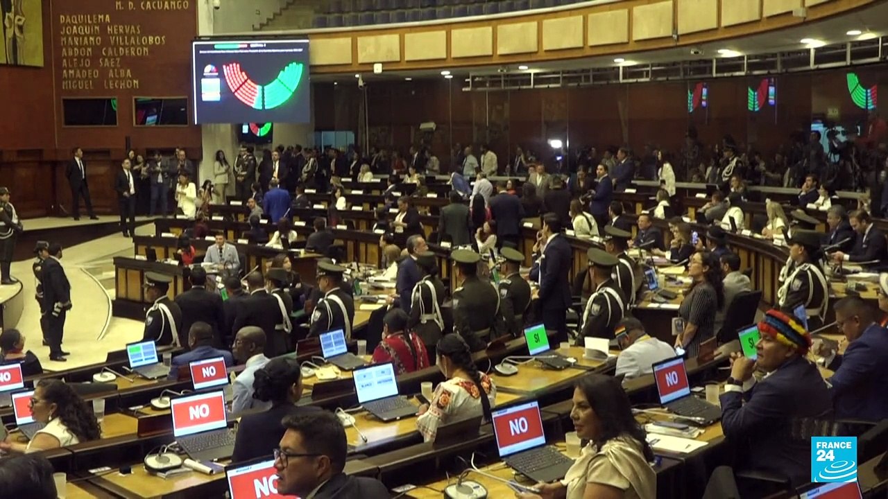 Bancada oficialista de Ecuador asume la presidencia de la Asamblea Nacional