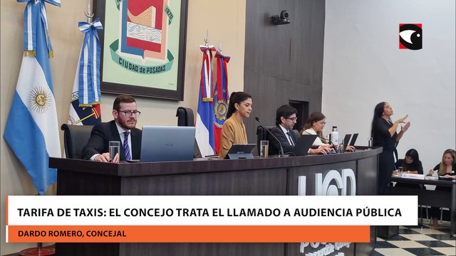 Tarifa de taxis el Concejo trata el llamado a audiencia pública