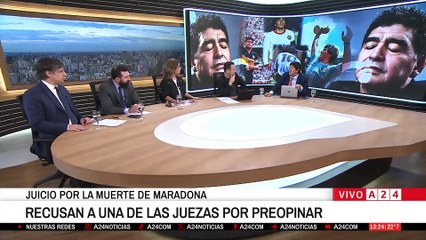 ⚖️ JUICIO POR LA MUERTE DE MARADONA: RECUSAN A UNA DE LAS JUEZAS POR PREOPINAR