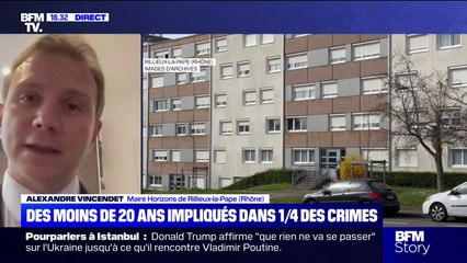 Trafic de drogue: "Il y a une volonté de faire en sorte que l'État recule", déclare Alexandre Vincendet, maire Horizons de Rillieux-la-Pape