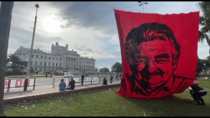 La lunghissima fila in Uruguay per dire addio a Pepe Mujica