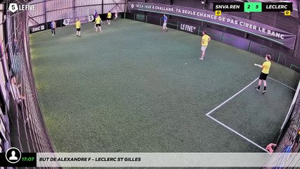 But de Alexandre F - Leclerc St Gilles