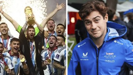 Franco Colapinto se ''burla'' de Francia en su regreso a la Fórmula 1: ''Argentina ganó el Mundial''