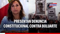 Dina Boluarte: Presentan denuncia constitucional contra presidenta y exministros por represión en protestas