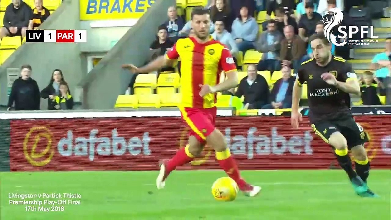 Livingston v Partick Thistle _ Livi Beat Thistle For Back-To-Back Promotions! _ Classic Match 2018