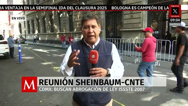 Maestros llevan a cabo megamarcha CDMX por abrogación de Ley ISSSTE 2007
