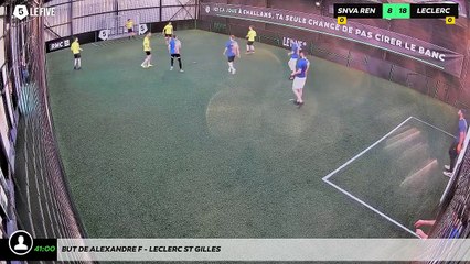 But de Alexandre F - Leclerc St Gilles