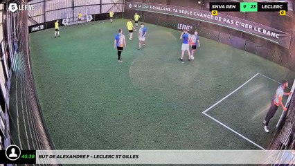 But de Alexandre F - Leclerc St Gilles