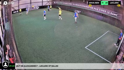 But de Alexandre F - Leclerc St Gilles