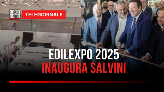 EdilExpo 2025, la fiera che diventa opportunità. Il taglio del nastro con Salvini