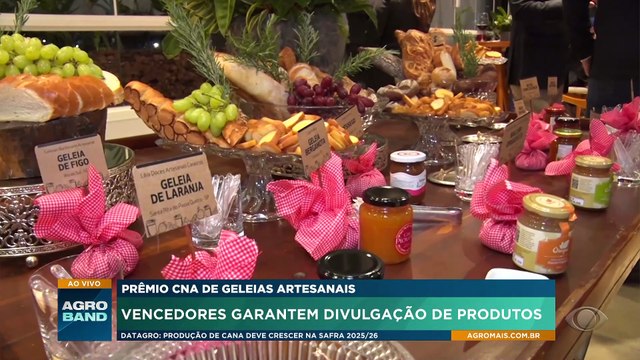 CNA anuncia vencedores do prêmio de geleias artesanais