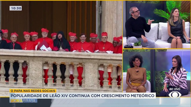 Em 2 dias, Papa Leão XIV soma mais de 12 milhões de seguidores nas redes sociais