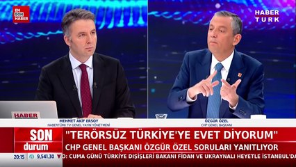 CHP Genel Başkanı Özgür Özel'den terörsüz Türkiye yorumu