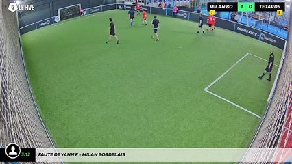 Faute de Yann F - Milan Bordelais