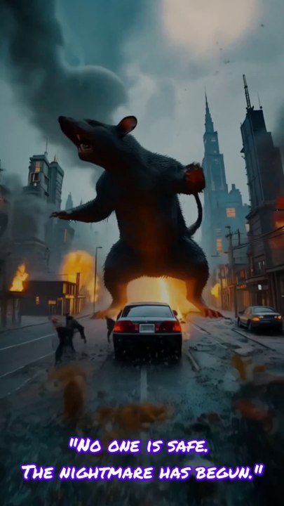 Brave Cat vs Monster😥🤯 | Hero Cat Saves The City🥰