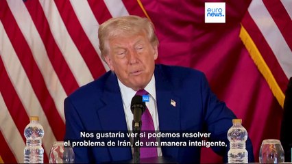 Trump se jacta de que los aliados europeos no habrían ganado la IIGM sin EE.UU. y pide ayuda para negociar con Irán en Qatar