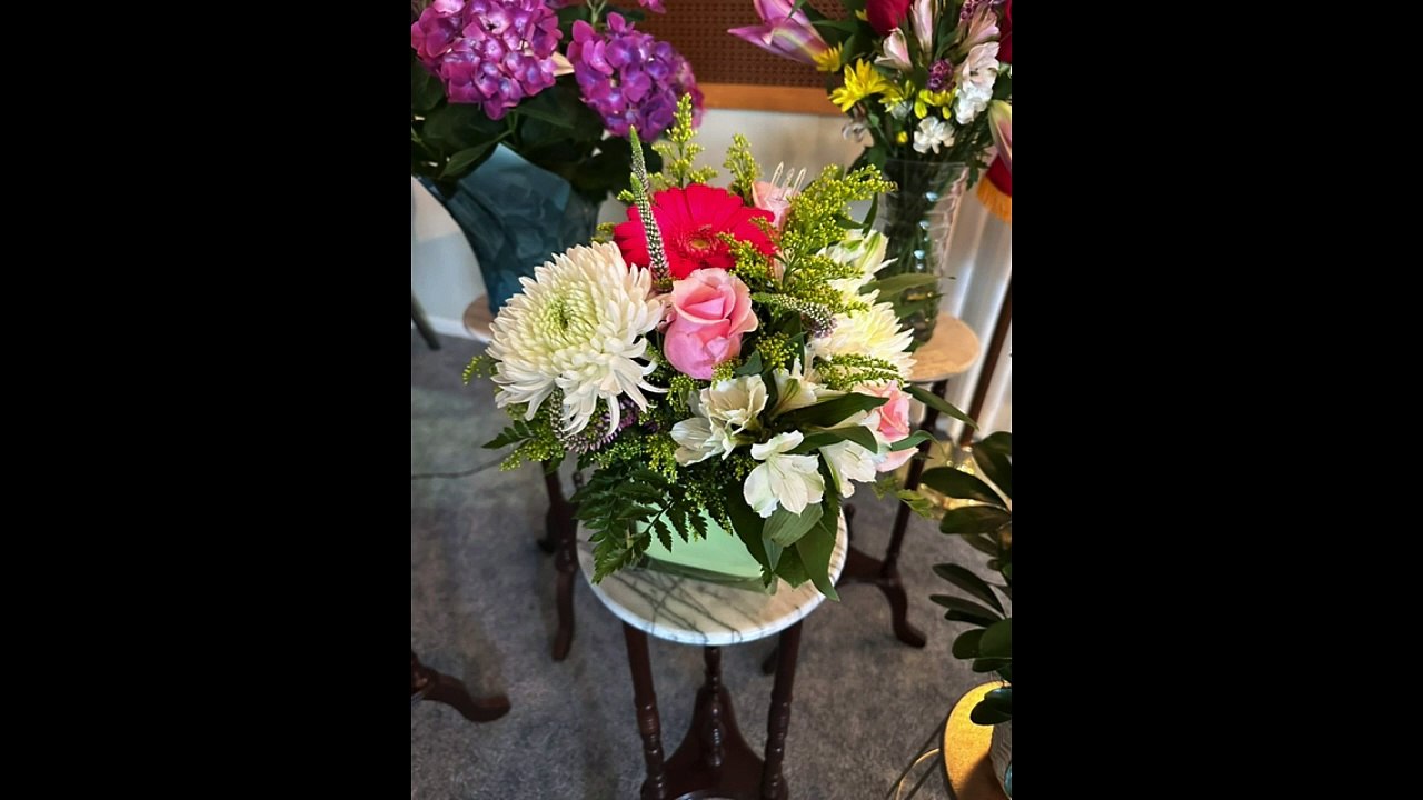 Flowers and Cards for Butch Renquist