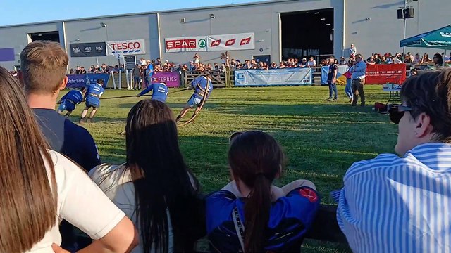 Tug of war Balmoral Show Belfast News Letter