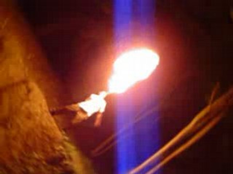 je crache le feu