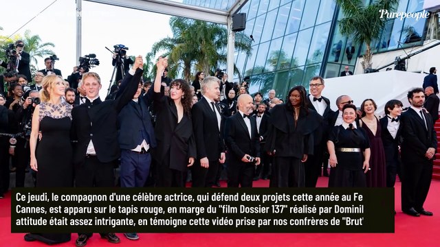 Cannes 2025 : Le célèbre mari d'une actrice star du festival monte les marches en moins de 30 secondes, un record qui vaut le coup d'oeil