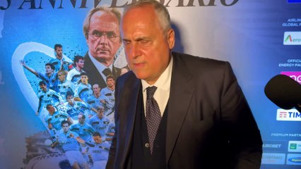 Lazio | Scudetto 2000: le parole di Lotito in zona mista