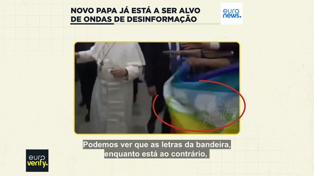 Bandeiras LGBT, wokeness e encobrimento de abusos sexuais: a desinformação que já está a atingir o Papa Leão