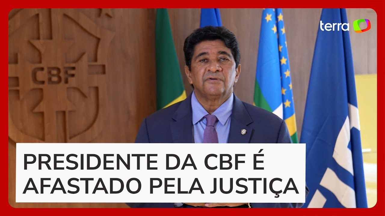 Ednaldo Rodrigues volta a ser afastado da presidência da CBF por decisão da Justiça