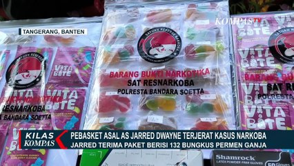 Terungkap! Pebasket AS, Jarred Dwayne Terima Paket Berisi 132 Bungkus Permen Ganja dari Thailand