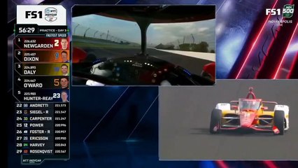 Indy 500 2025 FP3 Newgarden Onboard Helmet Cam