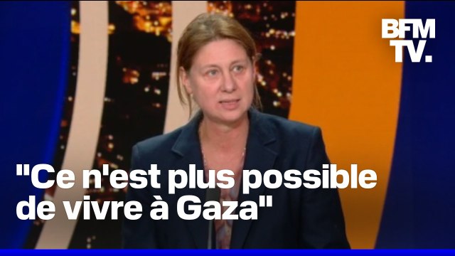 Il n'y a pas d'eau - La présidente de Médecins Sans Frontières alerte sur la situation à Gaz