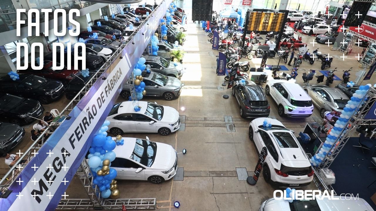 Mega Auto Feirão de Fábrica oferece descontos exclusivos em carros e motos em Belém