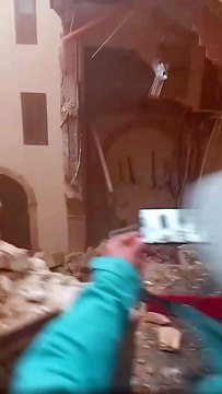 Crollo nell'ex ospedale di Agrigento, un boato e poi il terrore