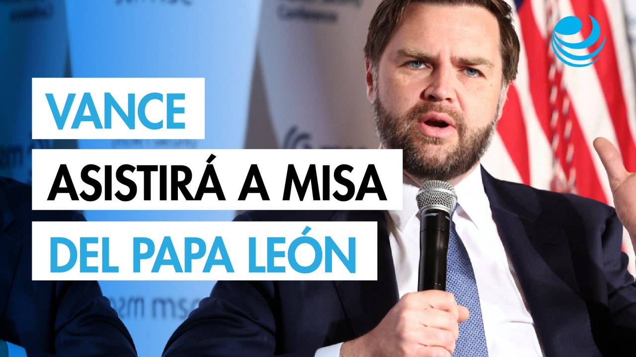 Vance asistirá a la misa inaugural del papa León, anunció la Casa Blanca