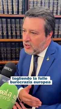 Salvini - La Lega era, è, e sarà sempre al fianco di produttori, agricoltori... (15.05.25)
