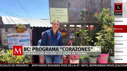 Gobernadora de BC realiza jornada 'Corazones' para atender las necesidades de la población