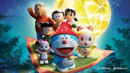 doraemon and friend with magic word