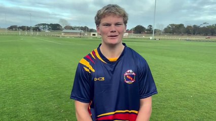 WDFNL footy: Under 17 interleague captain Harry van Rooy